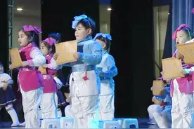 儿童表演唱《读唐诗》
