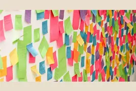 90%的人用错方法撕便利贴了，这样撕才能保证纸条完美没有撕痕图片