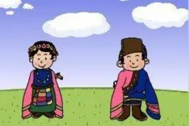 藏族踢踏舞 广场舞大妈 表演示范图片
