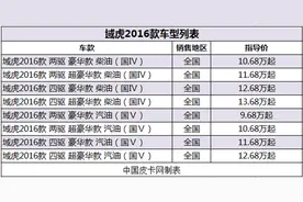 诚意十足 江铃汽车推2016款域虎图片