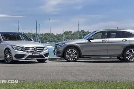 各有特色 海外对比测评奔驰GLC/C级旅行版图片