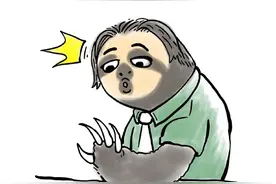 一只树獭的日常。虽然早被预告片刷屏了但看到这只树獭还是笑疯了图片