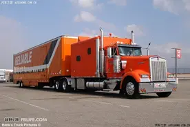 看看那些外国的货车，我汗颜了图片