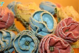 布艺玫瑰花diy制作教程 布玫瑰花的折法图解图片