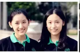 双胞胎姐妹花入学到毕业，颜值差几许？附测试图片