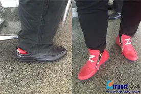 厦门机场：夫妻同时藏匿打火机乘机被截下图片