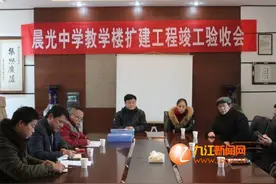 晨光中学教学楼扩建工程顺利竣工图片