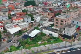 航拍厦门市集美区后溪村/悠久历史文化现今350年的城内城遗址视频封面