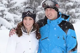热爱滑雪的王妃一家终于如愿以偿 欧美滑雪胜地让你再享滑雪乐趣图片