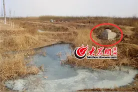 高新区污水管网泄漏灌溉渠 农民忧水质不敢春灌图片