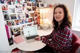 英女大学生易趣网卖旧衣 三年大赚20万图片
