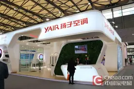 扬子空调携柜机、地暖新品亮相AWE图片