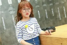 童装女春装T恤衫 最Fashion潮流单品图片