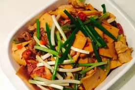 干锅千页豆腐的做法图片