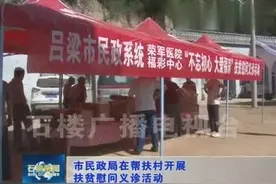 吕梁市民政局在石楼帮扶村开展扶贫慰问义诊活动视频封面