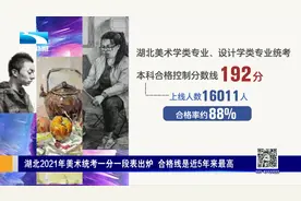 湖北2021年美术统考分段表出炉！合格线是近五年最高！视频封面