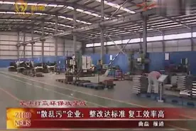 山东淄博：“散乱污”企业：整改达标准 复工效率高视频封面