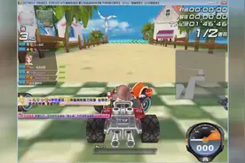 qq飞车原装雷诺高级边境一把，刷记录了我高兴啊