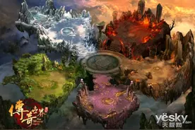 传奇世界月光区五行宝地新版本开放境界系统图片