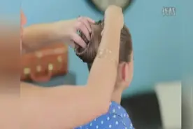 简单易上手的漂亮刘海编发教程，快给你家闺女试试吧！视频封面