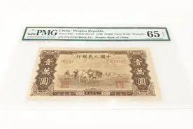 全新绝品第一套人民币一万元双马耕地，价值是面额的好多倍视频封面