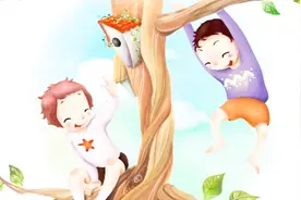 儿童安全 爬树是很不好的行为而且非常危险，摔下来可能危及生命
