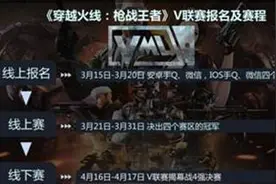 cf手游V联赛报名方法 V联赛规则及奖励介绍图片