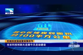 吹响科技强省建设集结号，光谷科技创新大走廊启动建设视频封面