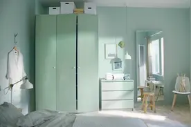 宜家教你布置适合自己的多功能衣柜，百种配件有无限组合