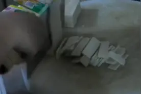 星级酒店大厨，教你如何把豆腐切的有模有样，很简单不信你试试视频封面