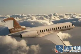 庞巴迪公布了环球7000公务机的装配进度图片