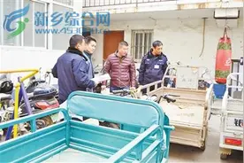 原阳县公安局成功破获摩托车电动车系列盗窃案图片