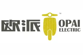 欧派电动车升级换新标，绿色logo绿色生活图片