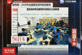 滔滔不绝：2020年全国普及高中阶段教育