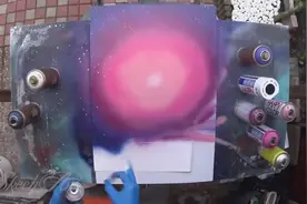 喷漆艺术-粉红独角兽视频封面