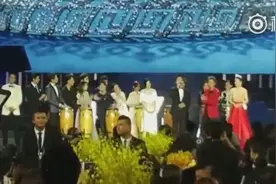 芭莎夜大黑牛李晨为范冰冰唱歌，唯一会的春泥还跑调了视频封面