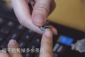 指甲劈裂开 来个茶包秒修复！