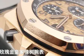 打台风把大金表爱彼皇家橡树表摔得伤痕累累，美容过后焕然一新视频封面