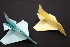 每个孩子都有个飞机梦想 简单几步就能教孩子折只喷气式飞机折纸视频封面