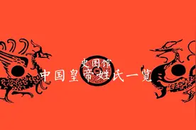 史图馆 中国皇帝姓氏一览视频封面