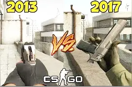 没有对比就没有伤害，CS:GO 2013 VS 2017