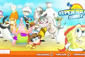 海绵宝宝之夏季动漫武道会 佩奇解说 格斗小游戏