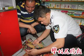 五十四一家音像制品店销售非法盗版涉黄光碟被查图片