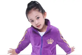 朝气蓬勃的春天，时尚领先就在儿童运动装图片