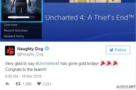 《神秘海域4》已经进厂压盘 但是两个月后才能上市图片