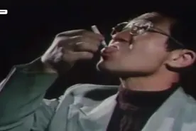 三十年前的老科教片，揭秘街头骗术之舌头灭烟，气功水杯