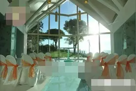 吴奇隆刘诗诗婚礼教堂内景曝光 包六架飞机打造梦中婚礼图片