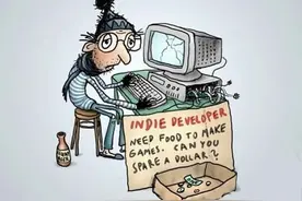 成为独立游戏开发者并不是件简单的事图片