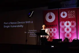 360手机卫士研究员龚广出席CanSecWest揭秘破解Nexus秘籍图片