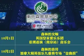 古典与流行不知怎么选？这里有一份南京森林音乐节观看指南图片